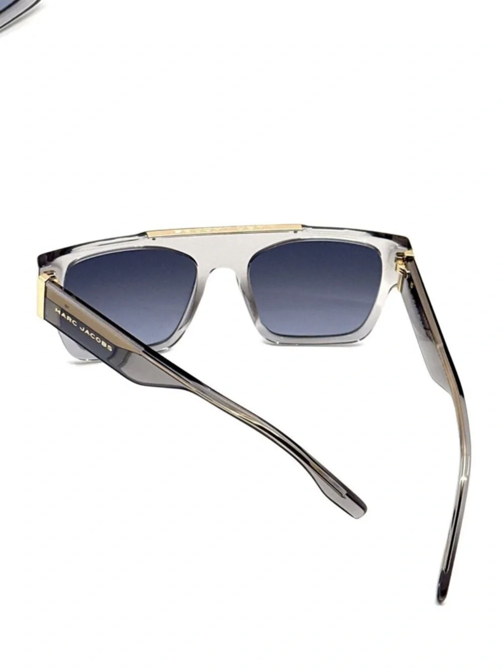 Marc Jacobs Black Oversized Square Sunglasses unisex